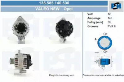 CV PSH 135585140500 -